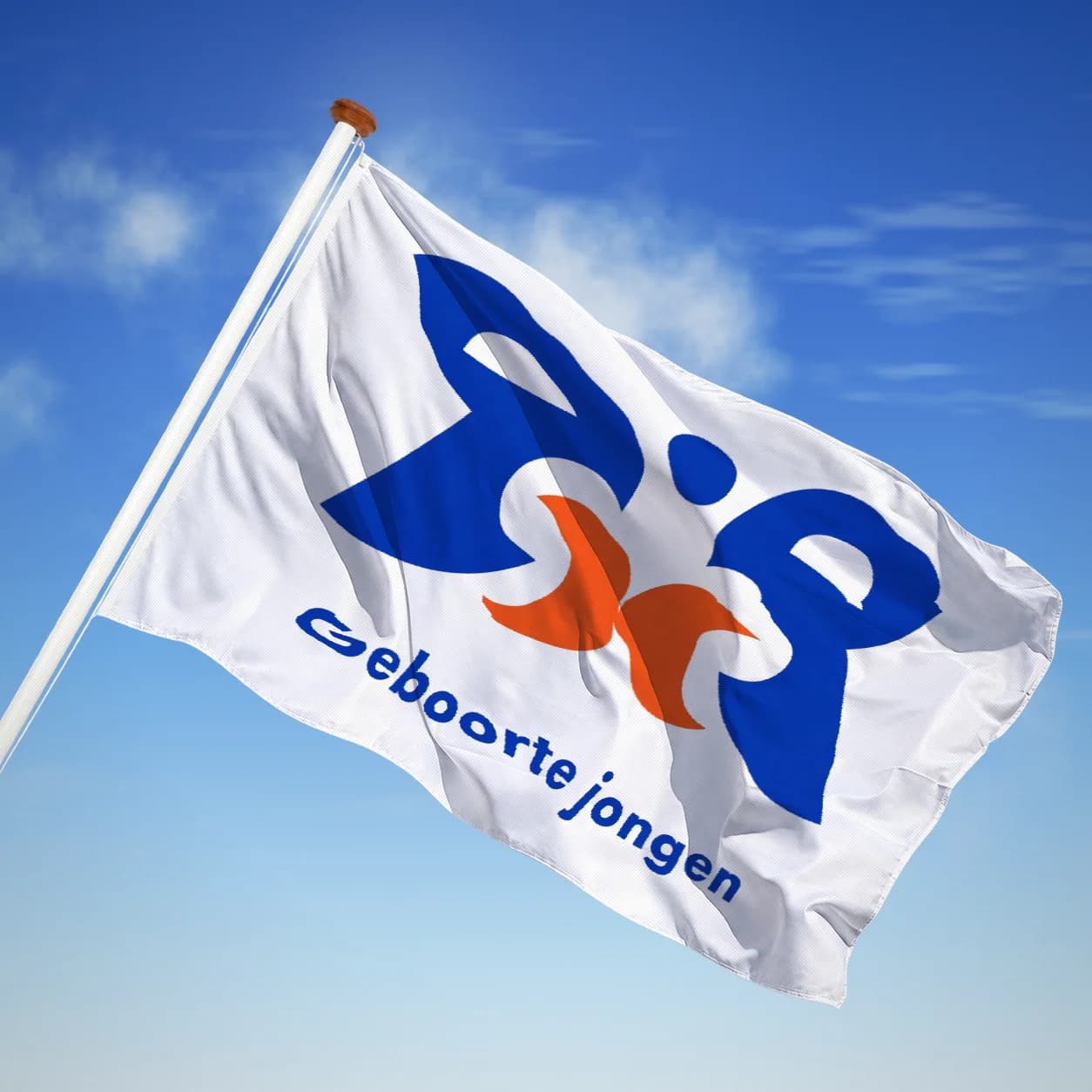 Geboorte jongen — Grafisch erfgoed