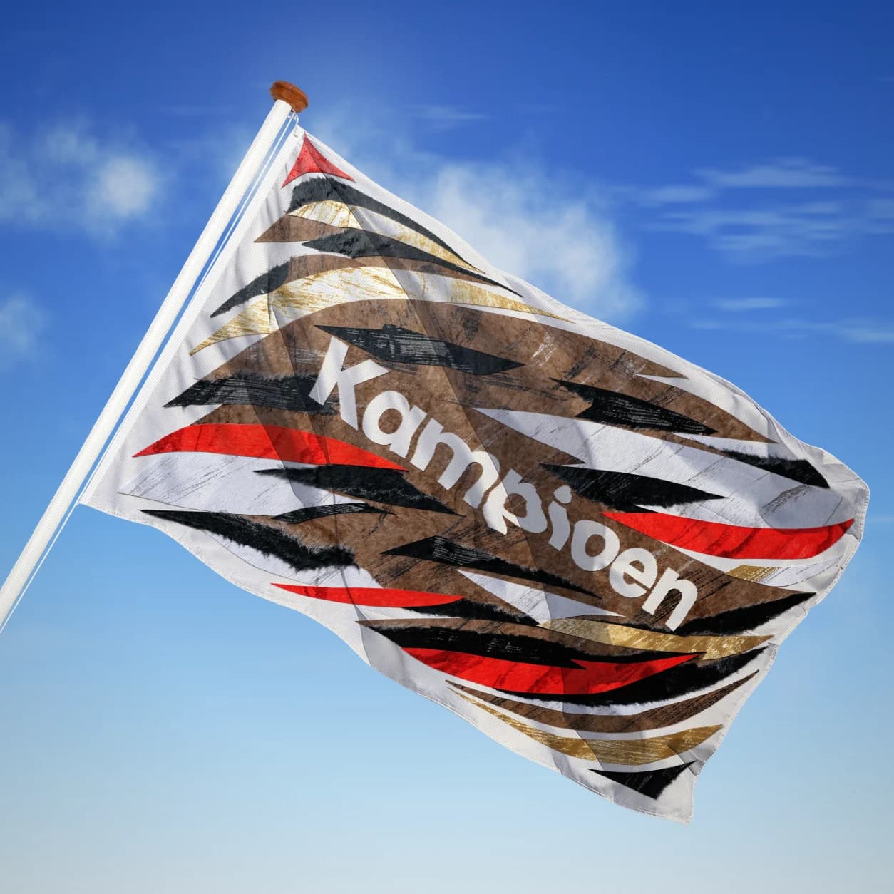Kampioen — Papiercollage