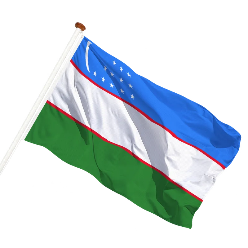 Flag of Uzbekistan