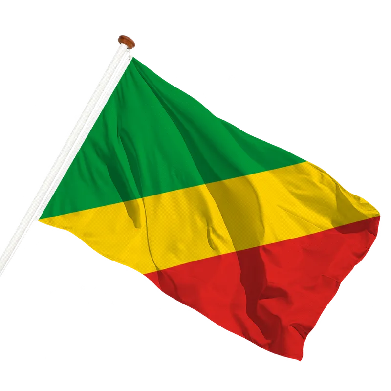 Flag of Congo - Brazzaville